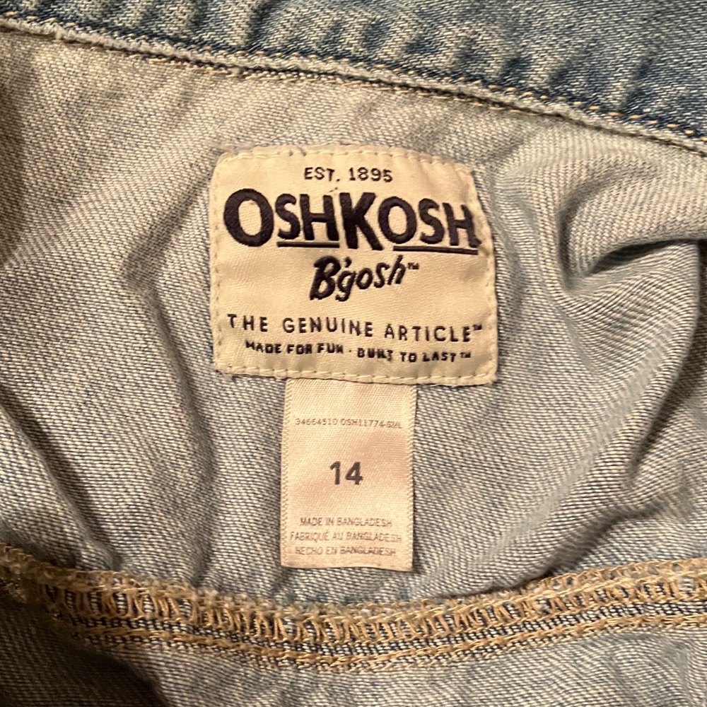 OshKosh B'gosh Kids' Light Blue Jean Jacket - Picture 10 of 11